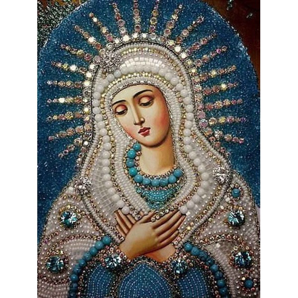 Maryja w aureoli Diamond Painting